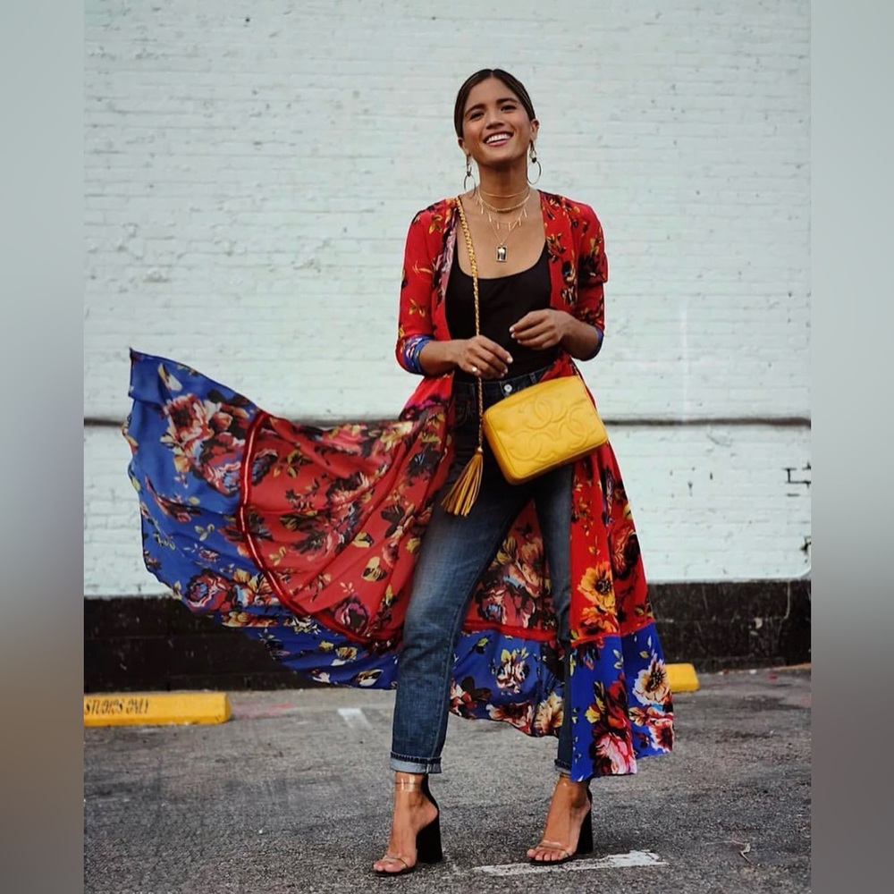 We Are Leone Silk Maxi Dress